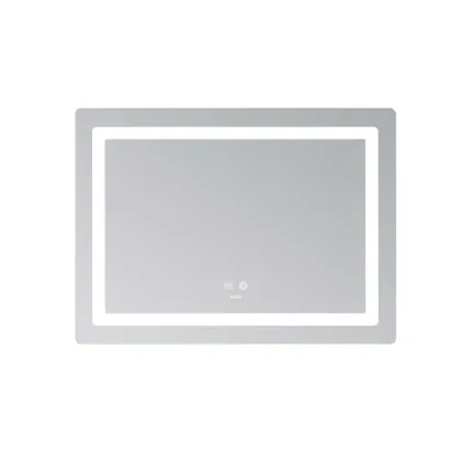 Дзеркало Lidz Kubis (KU2) 700х500 з LED-підсвічуванням Touch, з антизапотіванням, з димером, рег. яскравості LD78LF90448486 — Photo 3