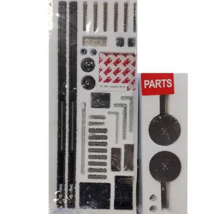 Двері в нішу Koer SR SD01-140x200-TR-01 прозоре скло Easy Clean 8мм, хром (KR5380) — Photo 4