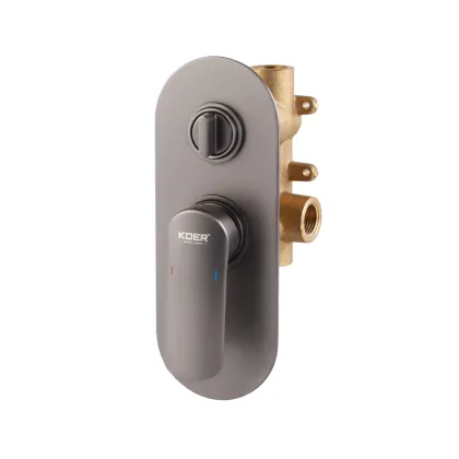 Душова система вбудована KOER KB-62028-07, 2 функції (Колір графіт) (KR6011) — Photo 5