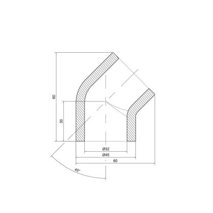 Кутик PPR Thermo Alliance 32, 45° — Photo 1