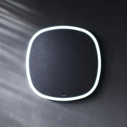Дзеркало універсальне з контурною LED-підсвіткою, сенсором, квадрат, 55 см AM.PM M8FMOX0551WGH38 Universal