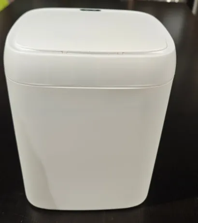 Відро для сміття сенсорне прямокутне Mixxus Wave-TC0212 White 12 л (колір білий) (MI8403) — Photo 3
