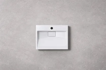 Умивальник (раковина) VBI ESTE 50 WHITE 1/O накладний