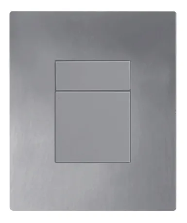 Панель змиву пластикова Koer KT-0607-07 157x198x3mm, кнопка квадратна — Photo 1