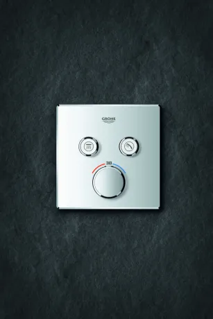 Душова система прихованого монтажу з термостатом Grohe Grohtherm SmartControl (UA26405SC1) — Photo 2