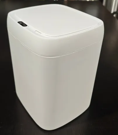 Відро для сміття сенсорне прямокутне Mixxus Wave-TC0212 White 12 л (колір білий) (MI8403) — Photo 14