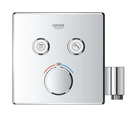 Термостат прихованого монтажу на 2 споживача Grohe Grohtherm SmartControl (29125000) — Photo 2