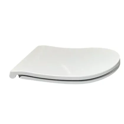 Сидіння-кришка для унітазу Koer AC-0101-SEAT COVER 450х390х80mm дюропласт з мікроліфтом (KR5617)