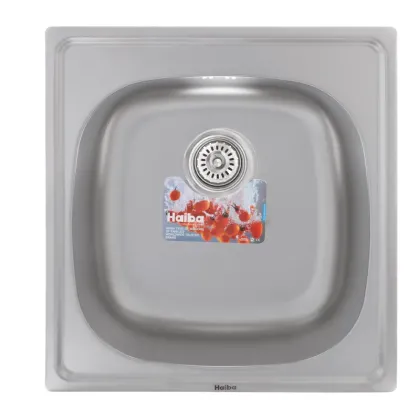 Мийка кухонна Haiba 50x47 (decor) (HB0541)