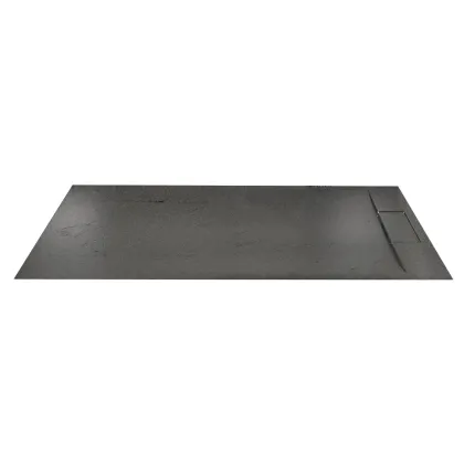 Піддон кам'яний 120*80*3 см, структура Ardesia, black