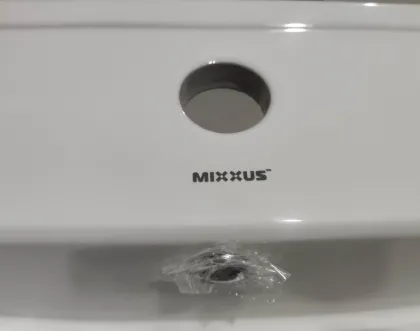 Раковина меблева Mixxus Premium CUBIC-1502 710х460х170mm з отвором під змішувач та переливом (MP6496) — Photo 6