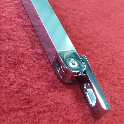 Бічна стінка до кабіни Koer SR SW04-80x200-TR-01 прозоре скло Easy Clean 10мм, хром (KR5389) — Photo 26