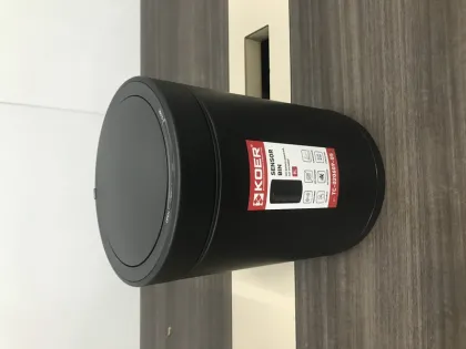 Відро для сміття сенсорне кругле KOER TC-020609-05 9 л (колір чорний) (KR5939) — Photo 5