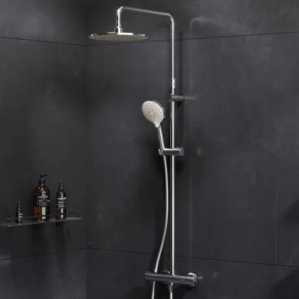 Душова система ShowerSpot з термостатом AM.PM F0780400 Like — Photo 2