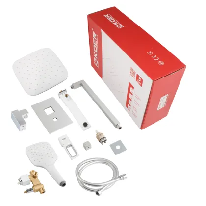 Душова система вбудована KOER KB-66009-04, 3 функціі (Колір хром+білий) (KR5990) — Photo 10