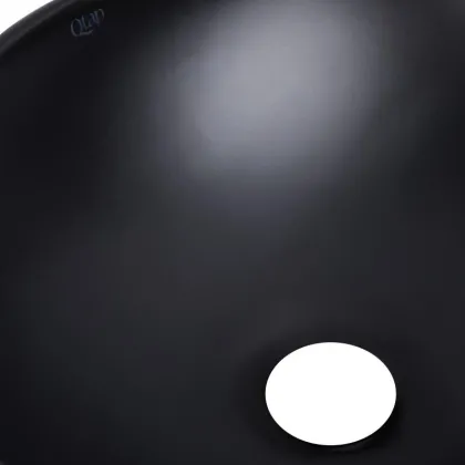 Раковина-чаша Qtap Dove 410х335х145 Matt black QT063078MBMBN — Photo 4