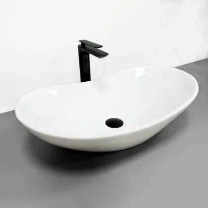 Умивальник (раковина) VBI TURIN WHITE накладний — Photo 3