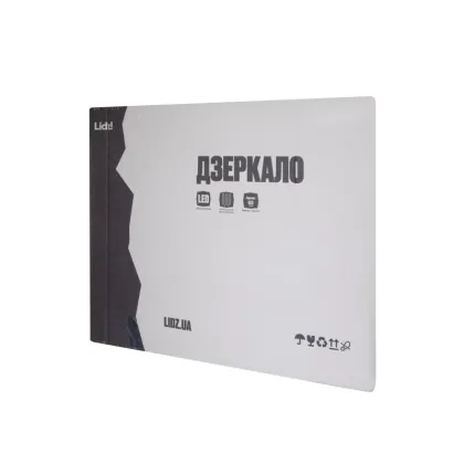 Дзеркало Lidz Orion (OR2) 700х800 з LED-підсвічуванням Touch, з антизапотіванням, з димером, рег. яскравості LDOR70080049293 — Photo 6