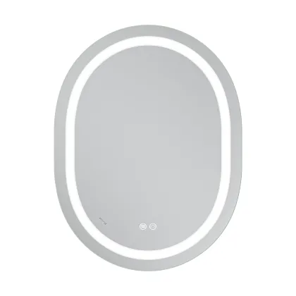 Дзеркало Mixxus Premium ELLIPSE MV05-80x60-Reverse з Led Touch, Anti-fog, димером (3-6,5kK) (MP6642) — Photo 3