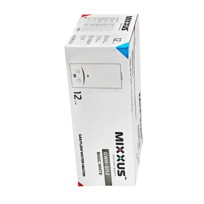 Газова колонка Mixxus GWH-0112 BASIC WHITE димохідна 12 л/хв (WH0029) — Photo 1