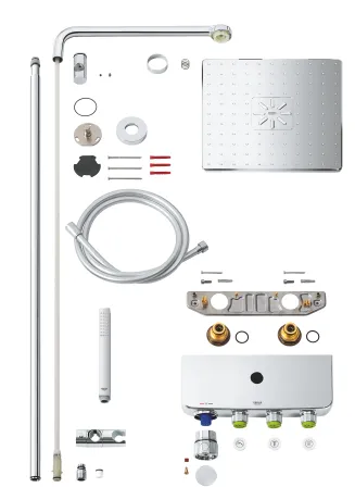 Душова система з термостатом для душа Grohe Euphoria SmartControl System (26508000) — Photo 5