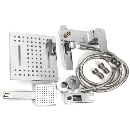 Душова колона зі змішувачем Mixxus Premium Patrick Chr-009-J (MI1661) — Photo 2