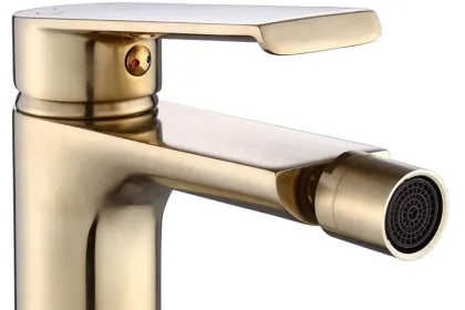 Змішувач для біде REA HASS BRUSHED GOLD матове золото — Photo 2