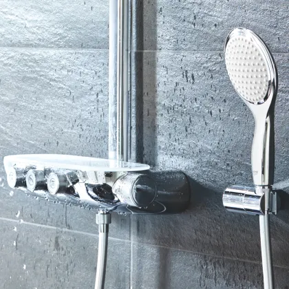 Душова система з термостатом для душа Grohe Rainshower SmartControl (26250000) — Photo 4