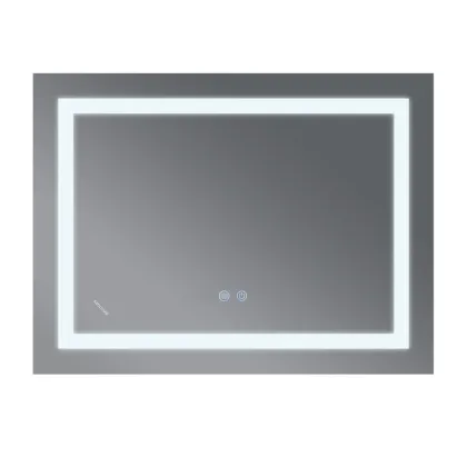 Дзеркало Mixxus WARM MR12-70x50-Reverse з Led Touch, Anti-fog, димером, регулятором яскравості (MI6670) — Photo 3