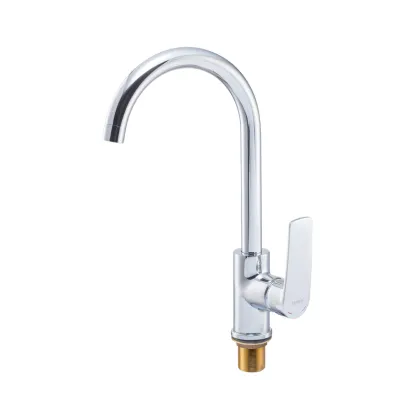 Змішувач для кухні Haiba Troya 017 Nut (HB9662) — Photo 5