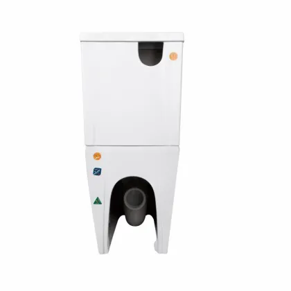 Унітаз підлоговий Qtap Crow Ultra Quiet безобідковий з сідінням Soft-close QTCRO27W51028 — Photo 6
