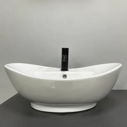 Умивальник VBI ARONA WHITE накладний — Photo 2