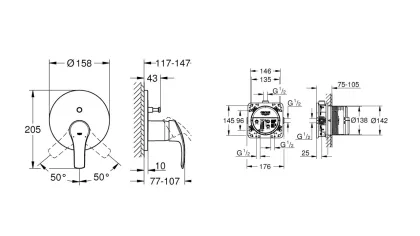Душова система Grohe Grohtherm SmartControl (26416SC3) — Photo 5