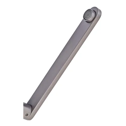Змішувач для кухні Zerix KFM-011 graphite із нерж. сталі SUS304 (ZX4865) — Photo 1