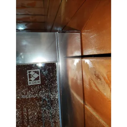 Шторки скляні на ванну розсувні Koer SR BS06-120x150-TR-01 прозоре скло Easy Clean 6мм, хром (KR5945) — Photo 18
