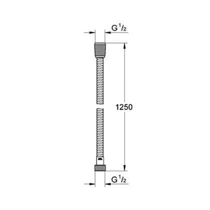 Душовий шланг 125 см Grohe Relexaflex (28142000) — Photo 1