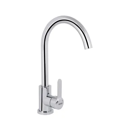 Змішувач для кухні U-образний Brinex Pure 015F U-образний Chrome BRIPUR015FCRM