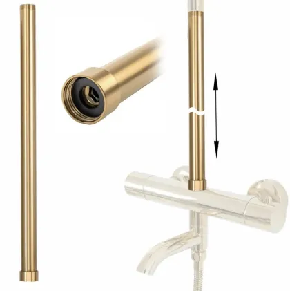 Подовжувач для душового гарнітуру REA BRUSHED GOLD 50 см*