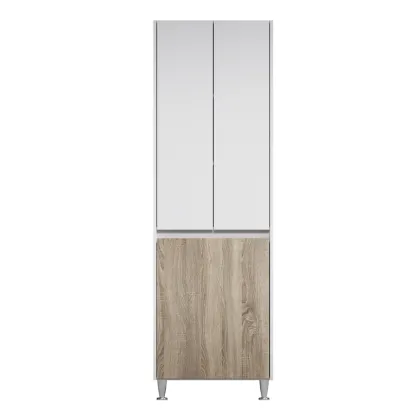 Шафа-пенал на підлогу з кошиком, 60см AM.PM M91CRX0606WF38 GEM S — Photo 6