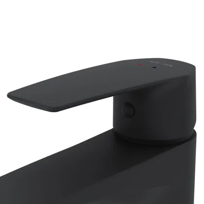 Змішувач для раковини, чорний AM.PM F90E02122 Gem — Photo 5