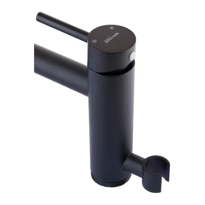 Змішувач для ванни Mixxus FLO-009-B Black (MI6018) — Photo 3