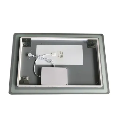 Дзеркало ZERIX MIRRA MR05-90x70-REVERSE з LED Touch, Anti-fog, димером, рег. яскравості (ZX6059) — Photo 5