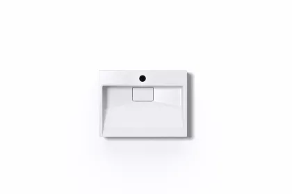 Умивальник (раковина) VBI ESTE 50 WHITE 1/O накладний — Photo 2