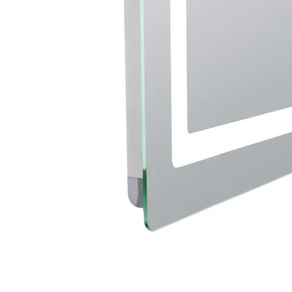 Дзеркало Lidz Kubis 700х800 з LED-підсвічуванням Touch, з антизапотіванням, з димером, рег. яскравості LD78LF9047080 — Photo 5
