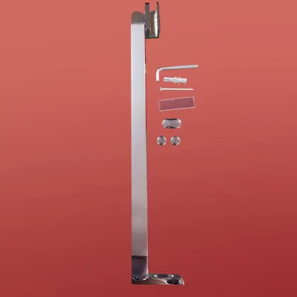 Бічна стінка до кабіни Koer SR SW04-90x200-TR-01 прозоре скло Easy Clean 10мм, хром (KR5390) — Photo 14