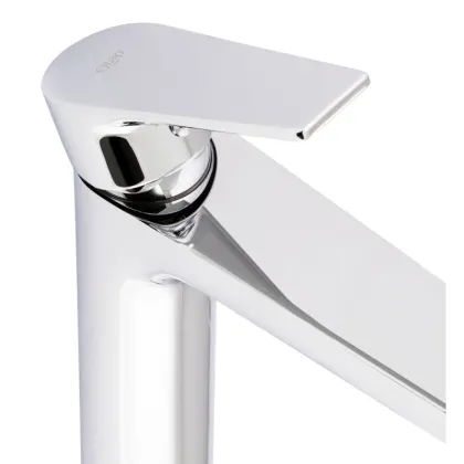 Змішувач для раковини Qtap Stenava високий QTST9045102FC Chrome — Photo 3