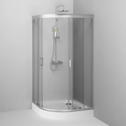 Душовий куточок 100х100 см, без піддону AM.PM W90UG-401-100MT Gem — Photo 4