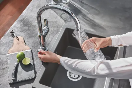 Комплект змішувача для кухні із фільтром Grohe Blue Pure (30383000) — Photo 2