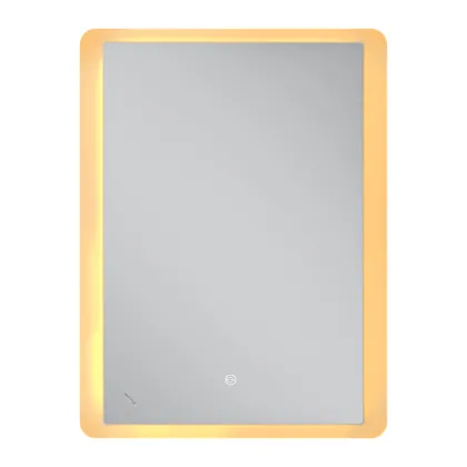 Дзеркало Mixxus Premium OLIVARY MR19-80x60-Reverse з Led Touch, Anti-fog, димером (3-6,5kK) (MP6628) — Photo 2