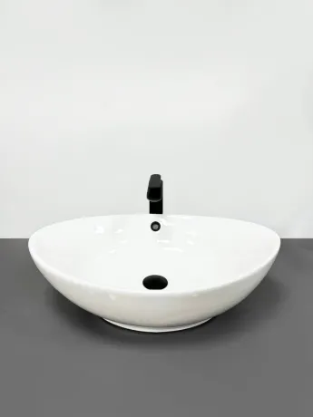 Умивальник (раковина) VBI ANKONA WHITE накладний — Photo 2